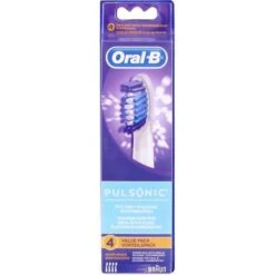 Oral B Oral-B SR32-4 Pulsonic 4 Pack Toothbrush Heads