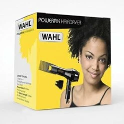 Wahl ZX052 Afro PowerPik 1250 Watts With Pik Attachment Hair Dryer -Care Product Store 14139