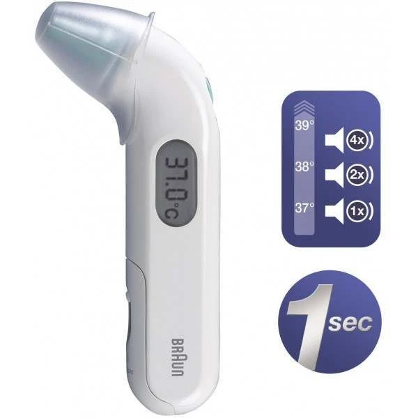 Braun IRT3030EE Thermoscan 3 Infrared Ear Thermometer 2 Braun IRT3030EE Thermoscan 3 Infrared Ear Thermometer - Image 2