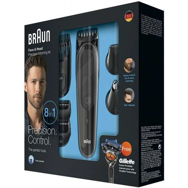 Braun MGK3060 Beard & Hair Trimmer Grooming Kit 4 Braun MGK3060 Beard & Hair Trimmer Grooming Kit - Image 4