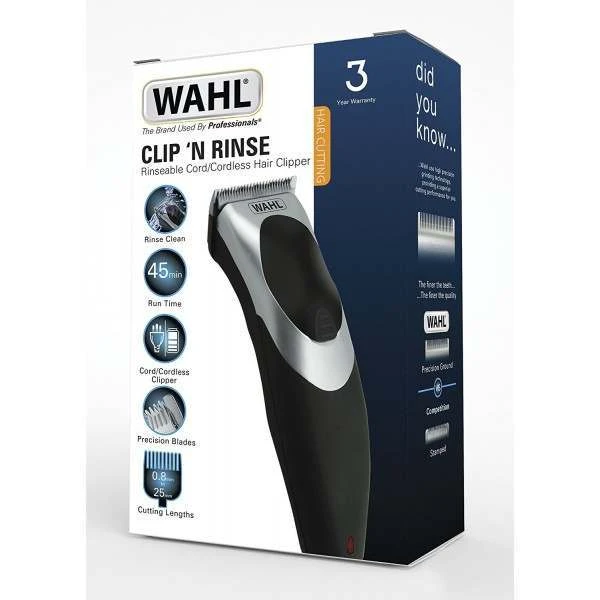 Wahl 9639-617 Clip N Rinse Cord/Cordless Hair Clipper 3 Wahl 9639-617 Clip N Rinse Cord/Cordless Hair Clipper - Image 3