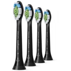 Philips HX6064/13 W2 Pack Of 4 Black Toothbrush Heads