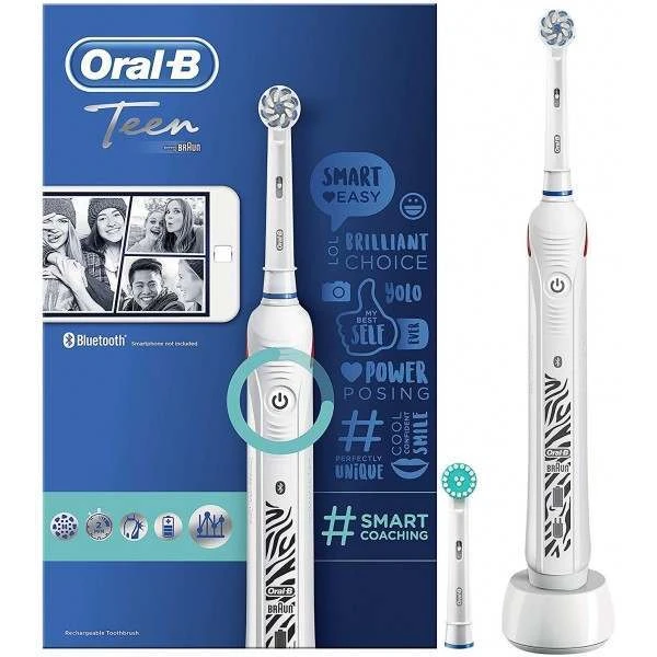Oral B Oral-B 80313291 Teen White Electric Toothbrush 1 Oral B Oral-B 80313291 Teen White Electric Toothbrush