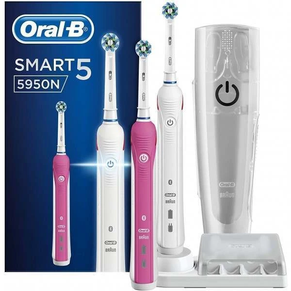 Oral B Oral-B TOORA206 Smart 5 5950N Special Edition Duo Electric Toothbrush 1 Oral B Oral-B TOORA206 Smart 5 5950N Special Edition Duo Electric Toothbrush