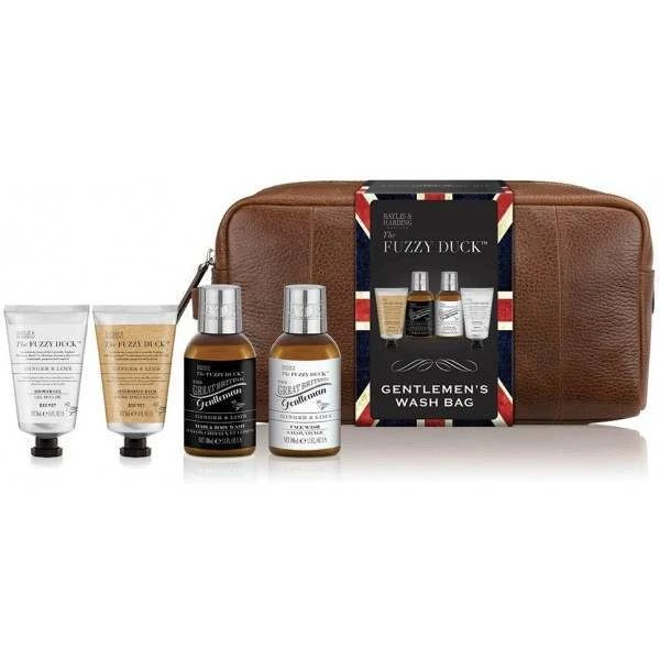 Bayliss & Harding BHFDGL18WB Fuzzy Duck Men's Filled Wash Bag 1 Bayliss & Harding BHFDGL18WB Fuzzy Duck Men's Filled Wash Bag