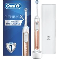Oral B Oral-B D706.513 Genius X Rose Gold Electric Toothbrush