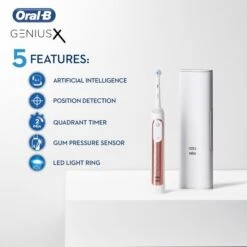Oral B Oral-B D706.513 Genius X Rose Gold Electric Toothbrush 9 Oral B Oral-B D706.513 Genius X Rose Gold Electric Toothbrush -Care Product Store 19364