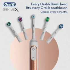 Oral B Oral-B D706.513 Genius X Rose Gold Electric Toothbrush 10 Oral B Oral-B D706.513 Genius X Rose Gold Electric Toothbrush -Care Product Store 19366