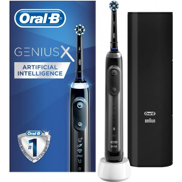 Oral B Oral-B D706.513 Genius X Black Electric Toothbrush 1 Oral B Oral-B D706.513 Genius X Black Electric Toothbrush