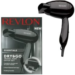 Revlon RVDR5305PKUK Dry & Go Travel Hair Dryer -Care Product Store 19699