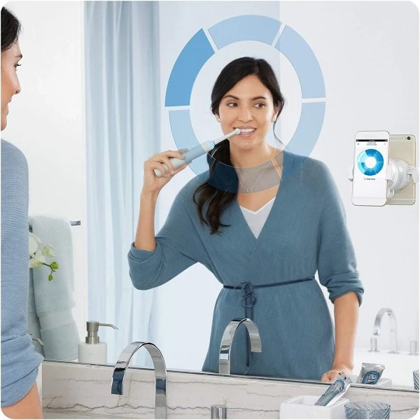 Oral B Oral-B Genius 9900 Duo Pack Electric Toothbrush 2 Oral B Oral-B Genius 9900 Duo Pack Electric Toothbrush - Image 2