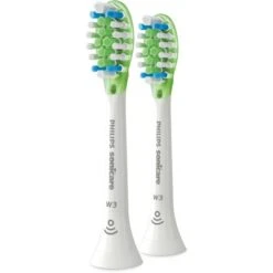 Philips HX9062/17 W3 Premium White 2 Pack Toothbrush Heads