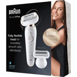 Braun SES 9-002 Flex Wet & Dry Epilator -Care Product Store 20660