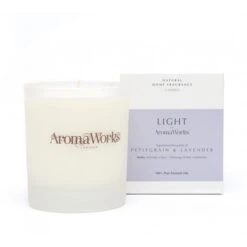 AromaWorks AWPL30 Petitgrain & Lavender 30cl Candle