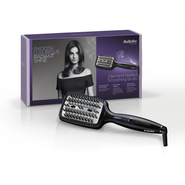 BaByliss 2440BDU Diamond Smoothing Heated Brush 2 BaByliss 2440BDU Diamond Smoothing Heated Brush - Image 2