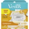 Gillette® Gillette 80705820 Venus & Olay ComfortGlide Coconut 6 Pack Razor Blades