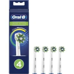 Oral B Oral-B EB50-4 CrossAction 4 Pack Toothbrush Heads