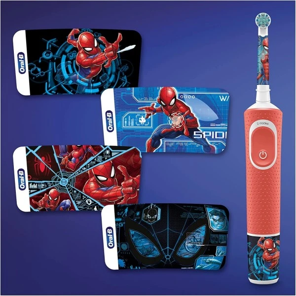 Oral B Oral-B 80352598 Vitality Kids Spider-Man Electric Toothbrush 3 Oral B Oral-B 80352598 Vitality Kids Spider-Man Electric Toothbrush - Image 3