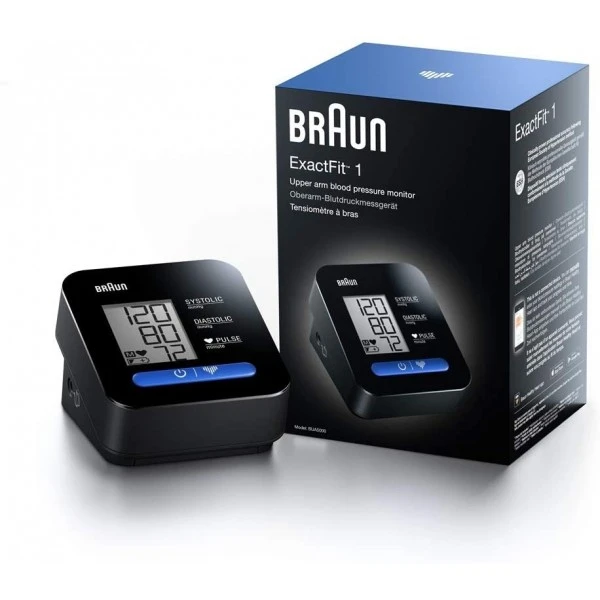 Braun BUA5000EU ExactFit 1 Automatic Upper Arm Blood Pressure Monitor 1 Braun BUA5000EU ExactFit 1 Automatic Upper Arm Blood Pressure Monitor