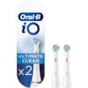 Oral B Oral-B IO Ultimate Clean White 2 Pack Toothbrush Heads