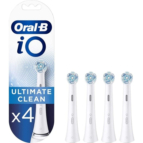 Oral B Oral-B 80338940 IO Ultimate Clean White Pack Of 4 Toothbrush Heads 1 Oral B Oral-B 80338940 IO Ultimate Clean White Pack Of 4 Toothbrush Heads