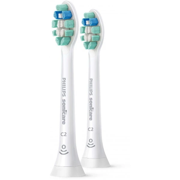 Philips HX9022/10 Sonicare C2 Optimal Plaque Defence 2 Pack Toothbrush Heads 1 Philips HX9022/10 Sonicare C2 Optimal Plaque Defence 2 Pack Toothbrush Heads