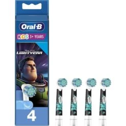 Oral B Oral-B EB10-4 Disney Lightyear 4 Pack Toothbrush Heads