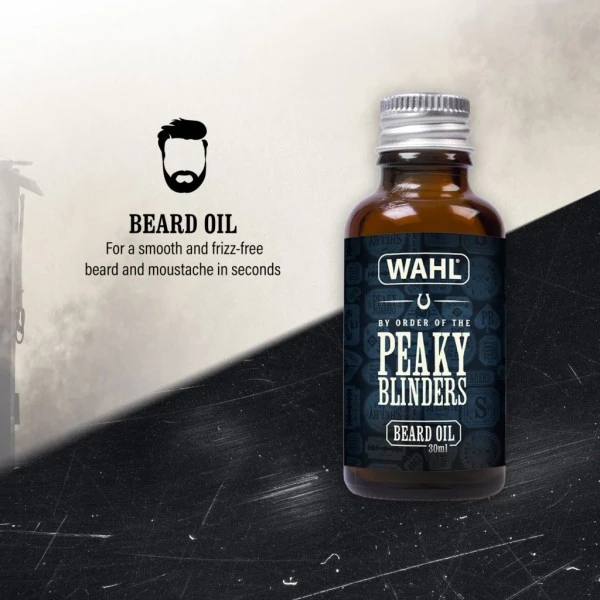Wahl 9893-808 Peaky Blinders Beard Trimmer & Beard Oil Gift Set 4 Wahl 9893-808 Peaky Blinders Beard Trimmer & Beard Oil Gift Set - Image 4