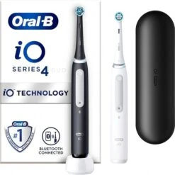 Oral B Oral-B 80364071 IO Series 4 Black & White Duo Electric Toothbrush