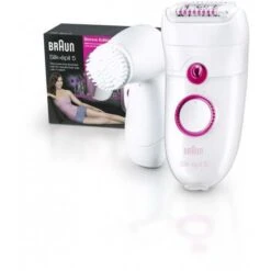 Braun 5-329 Silk-épil 5 Legs, Body & Face Facial Cleansing & Epilator