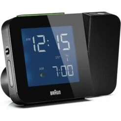 Braun BNC015BKUK-RC Black Digital Radio Controlled Projection Alarm Clock -Care Product Store 5597