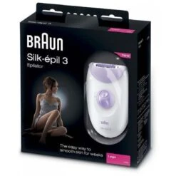 Braun 3-170 Silk-épil 3 Legs Epilator -Care Product Store 5829